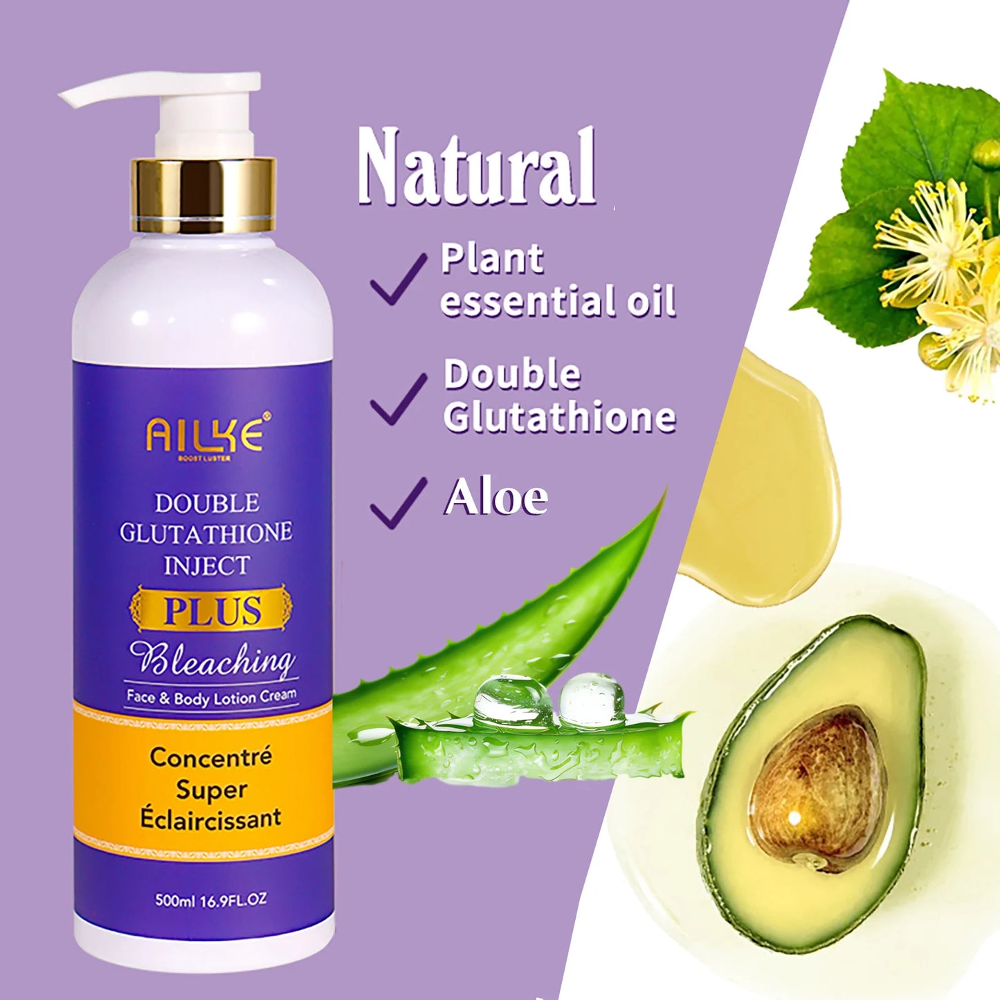 AILKE Double Glutathione Brightening Serum – Dark Spot 120ml