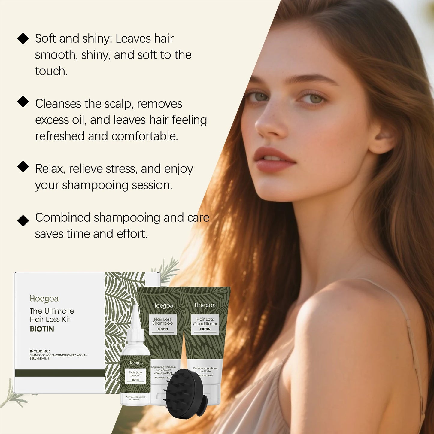 Anti-Hair Loss Care Set – Strengthen Roots & Reduce Breakage