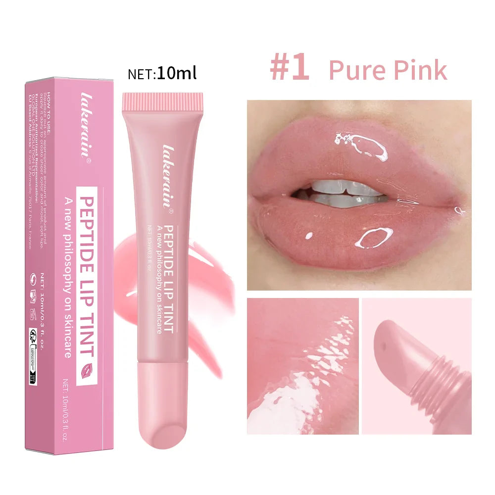 Peptide Lip Tint Gloss – Glitter, High Shine & Nude Shades