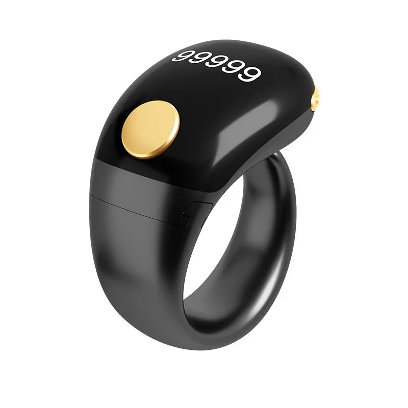 Rechargeable Battery Smart Ring Multifunctional Electronic Counter Peaceful Pleasures Health and Wellness