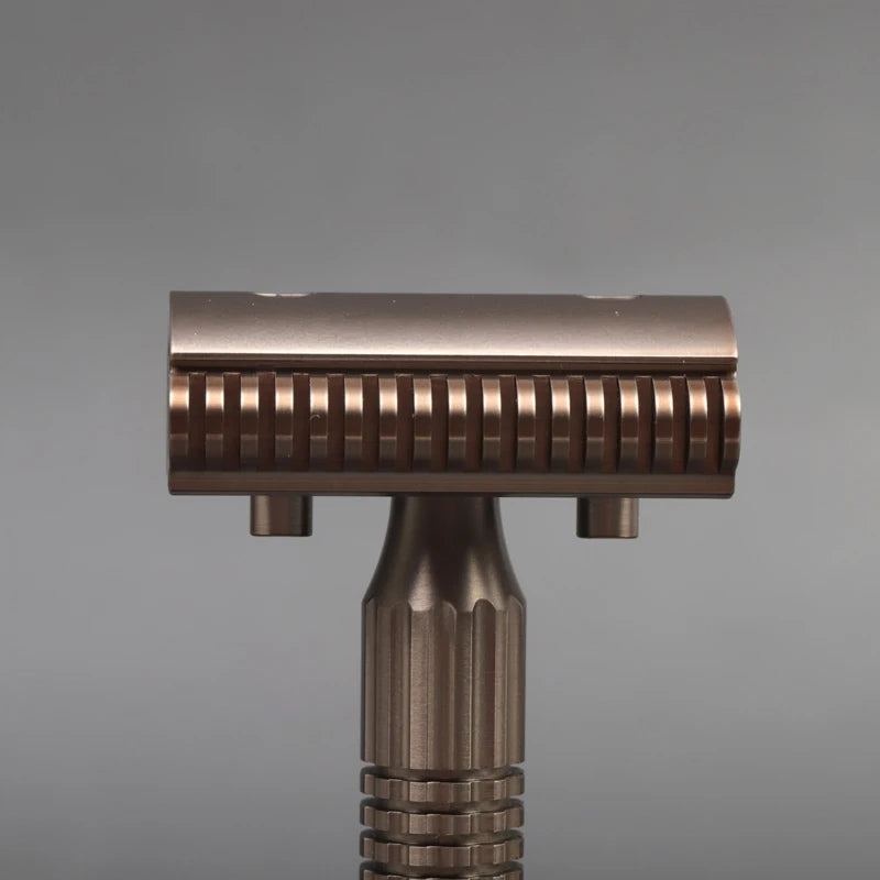 YAQI Bohemia 316 Stainless Steel Adjustable Baseplate Men Professional Safety Razor Peaceful Pleasures Health and Wellness
