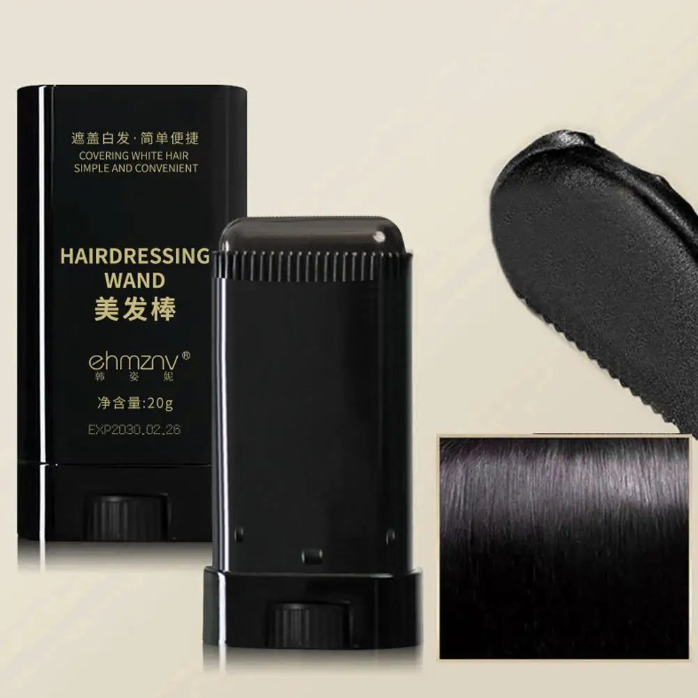 2-in-1 Instant Hair Dye Comb – Waterproof Gray Coverage for Hair & Beard Peaceful Pleasures Health and Wellness black