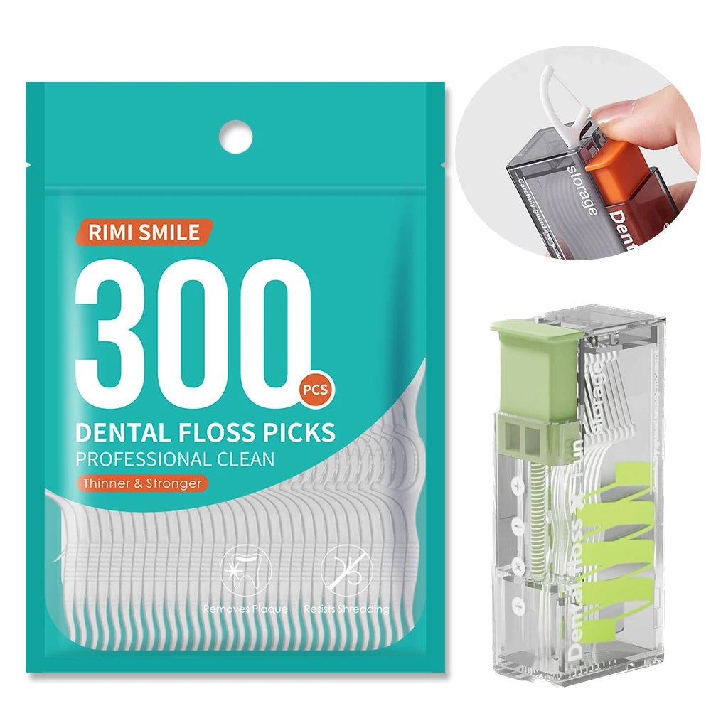 Automatic Dental Floss Dispenser Box | Travel-Ready Floss Picks