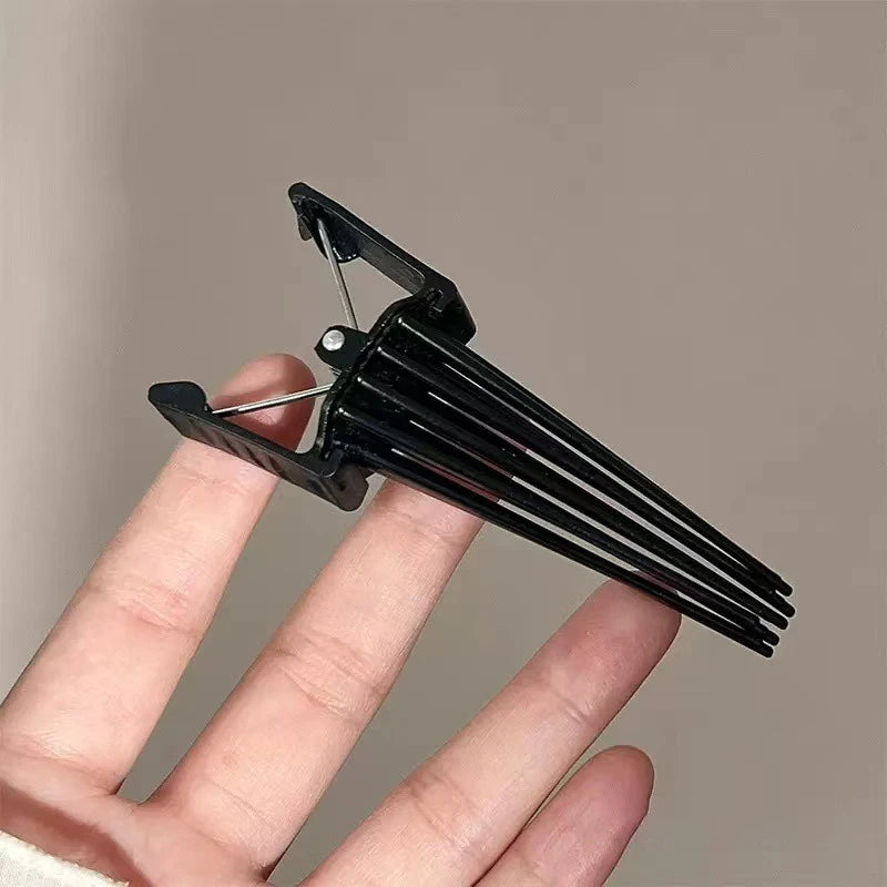 Volumizing Hair Root Clip Multi-functional Hair Styling Tool For Quick And Natural Root Lift Peaceful Pleasures Health and Wellness Black