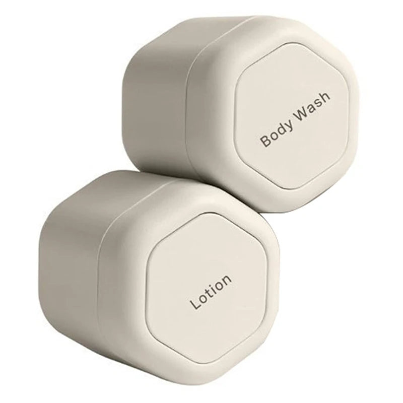 Magnetic Stackable Travel Cosmetic Containers with Lids – 2/3 Pcs