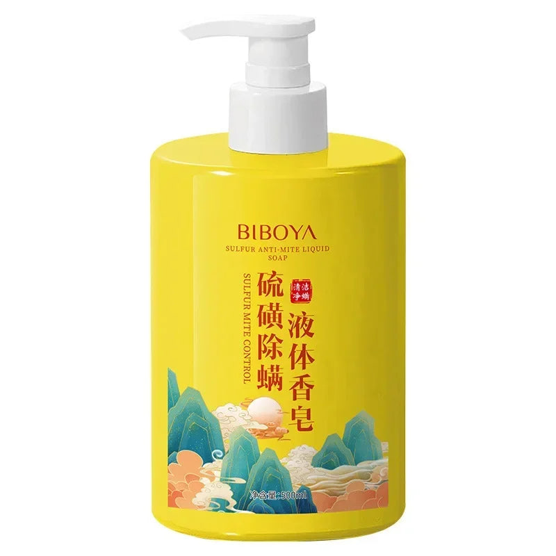 500ml Sulfur Body Wash – Deep Cleansing Shower Gel