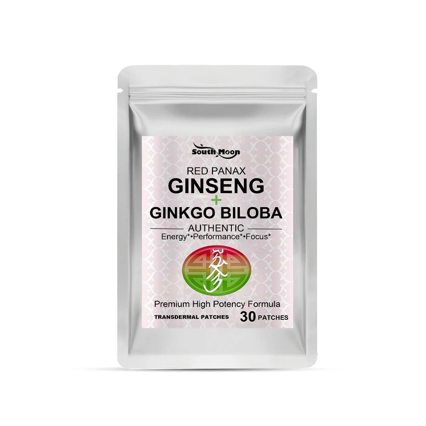 120 Herbal Body Patches – Red Ginseng, Ginkgo & Collagen