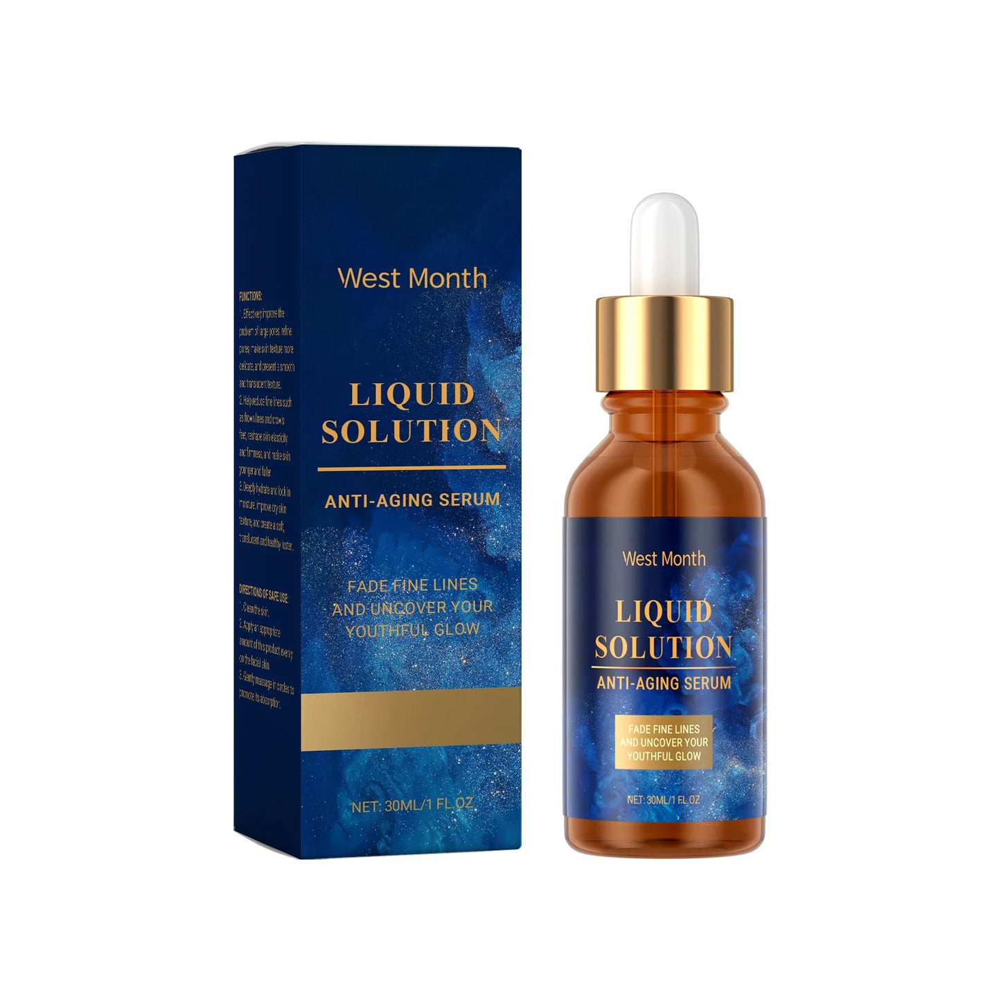 WEST MONTH Firming Facial Serum | Pore Smoothing & Hydrating