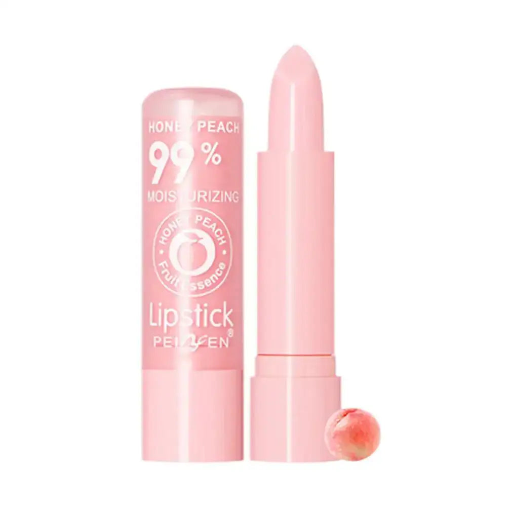 Aloe Vera Color-Changing Lip Balm – Moisturizing & Nourishing Peaceful Pleasures Health and Wellness peach