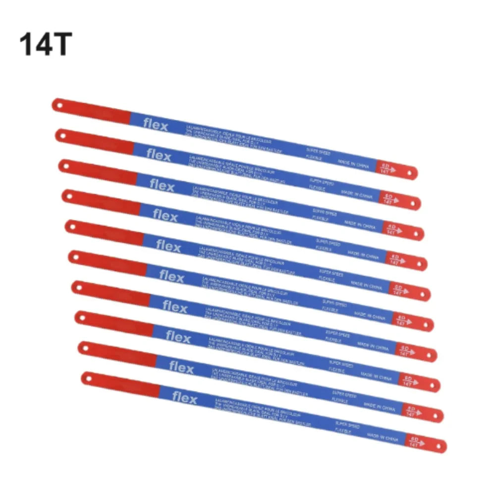 5-Pack Bi-Metal Hacksaw Blades 300mm | 14T 18T 24T – VIBRATITE