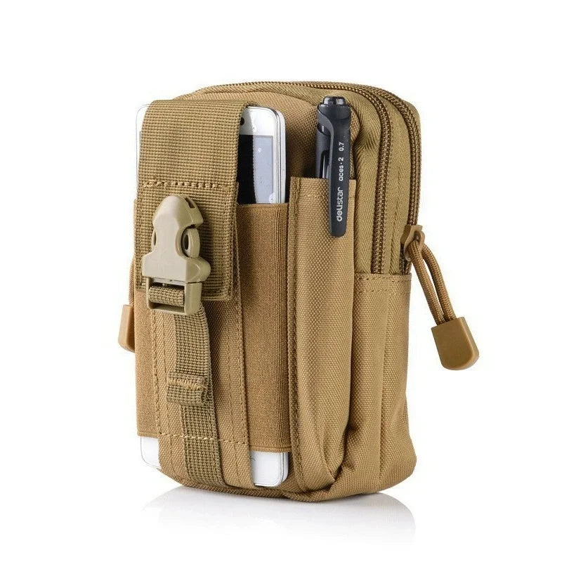 Camouflage Tactical Fanny Pack | Hiking Running Belt Bag