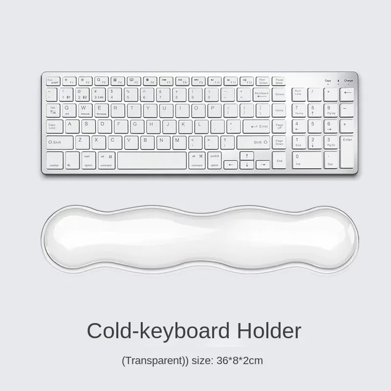 Mouse Pad with Wrist Rest & Keyboard Rest | Anti-Slip Silicone