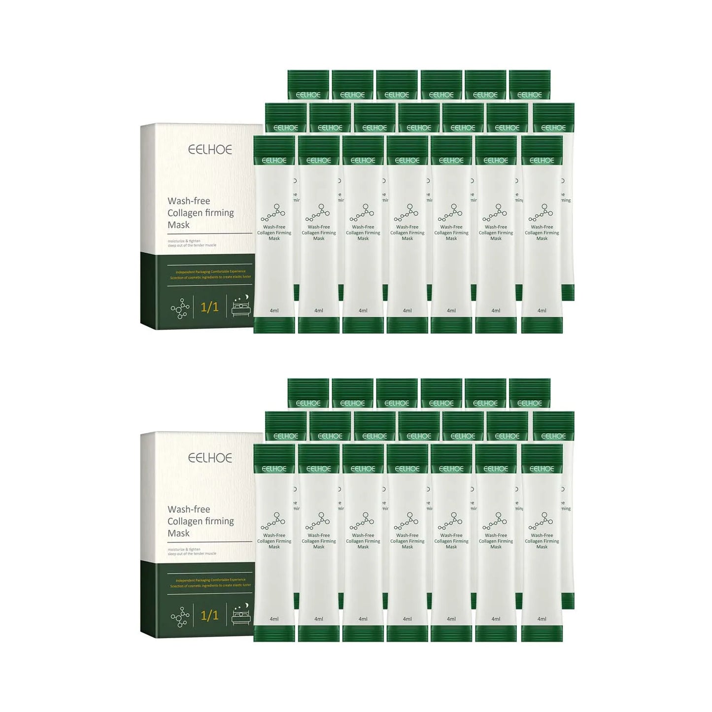20-Pack Collagen Sleeping Mask – Anti-Aging, Firming & Hydrating