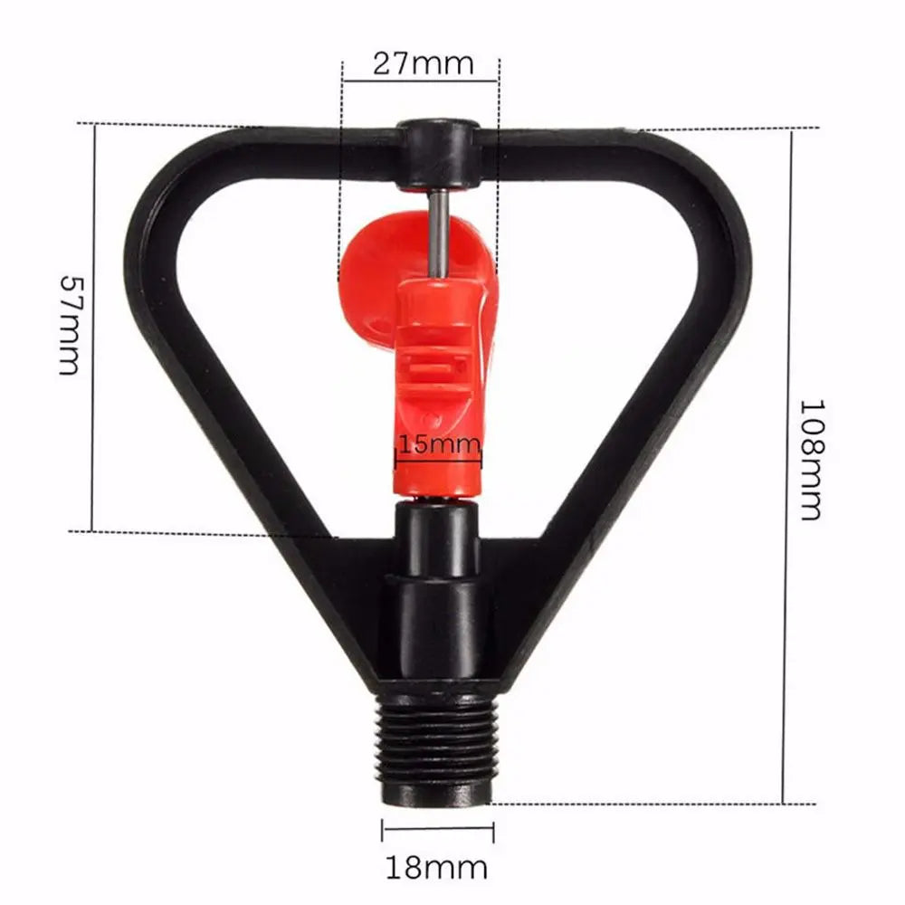 360° Rotating Garden Sprinkler Head | Lawn & Yard Irrigation