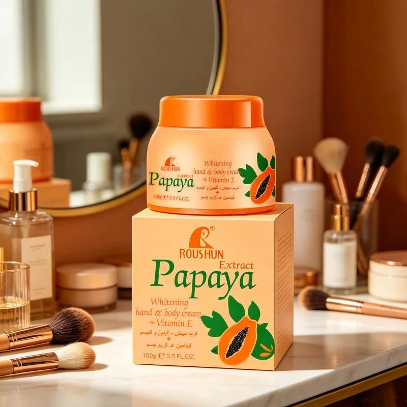Papaya Facial Cream Moisturizing Facial Hydration Available for Men and Women in All Seasons, Daily Skin Care Peaceful Pleasures Health and Wellness