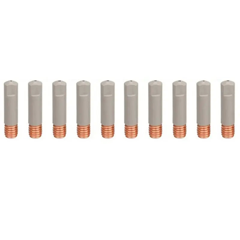 A36T-60Pcs MB15AK Welding Nozzle Tips Coating Protect M6 Gas Nozzle Tip 0.8Mm MIG Welding Tool Parts Peaceful Pleasures Health and Wellness