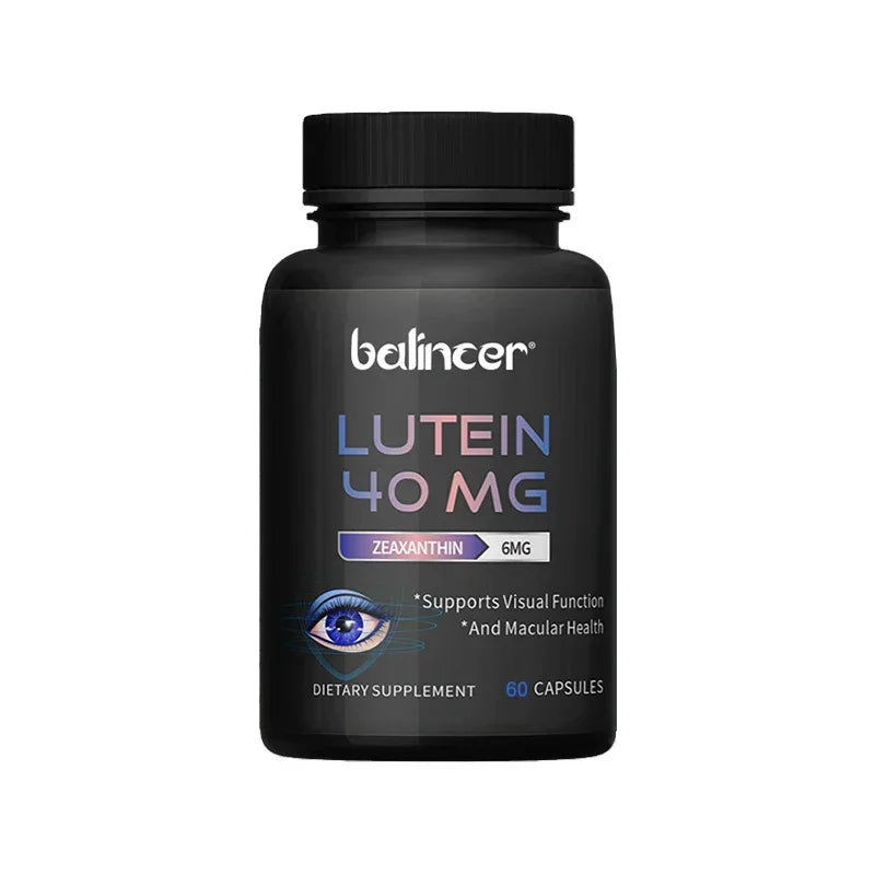 Lutein & Zeaxanthin - Eye Health Vitamins, Relieve Eye Fatigue, Protect Vision, Vision Health Dietary Supplement Peaceful Pleasures Health and Wellness 60 count-1 bottle