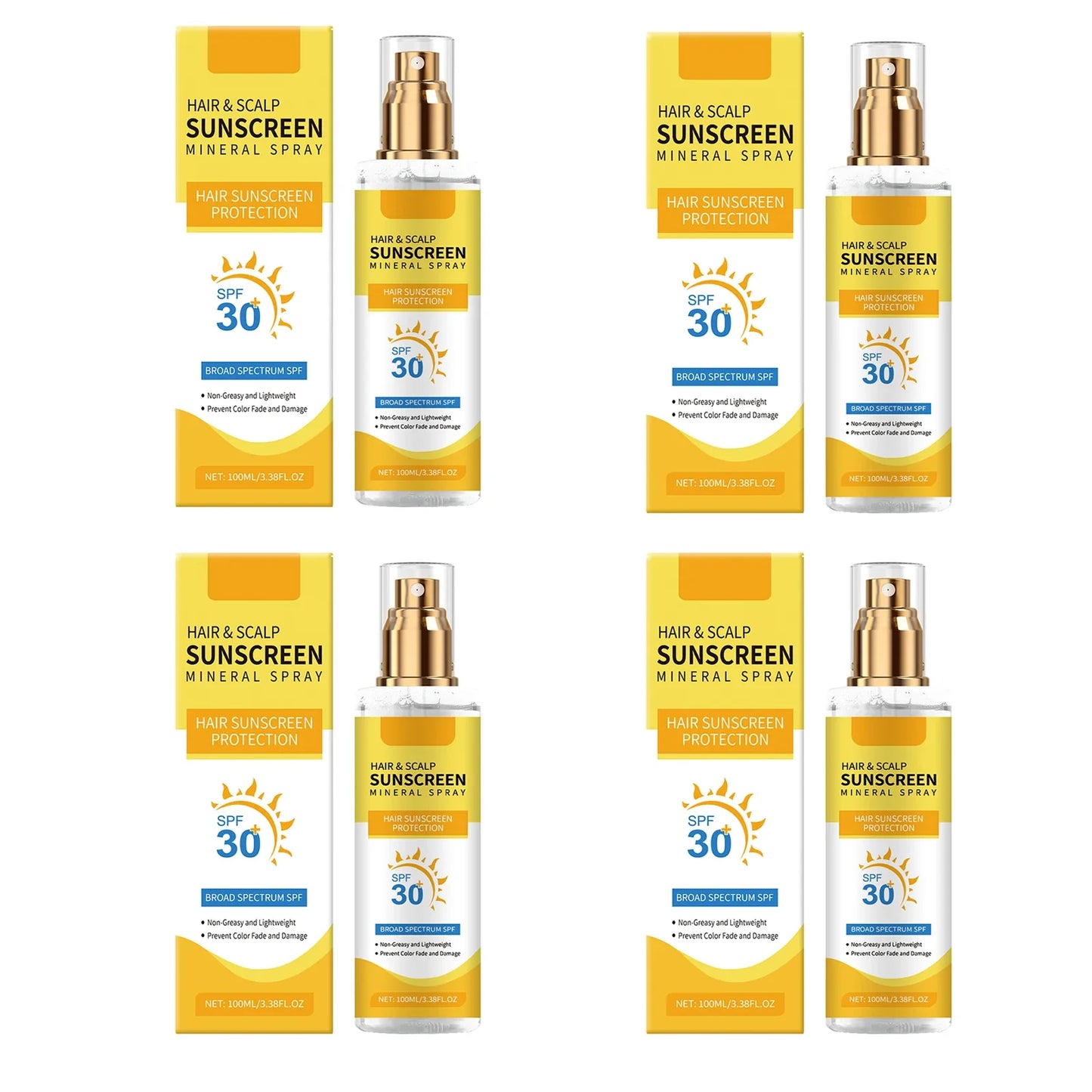 Scalp Protection Spray 100ml – UV Defense & Color Lock