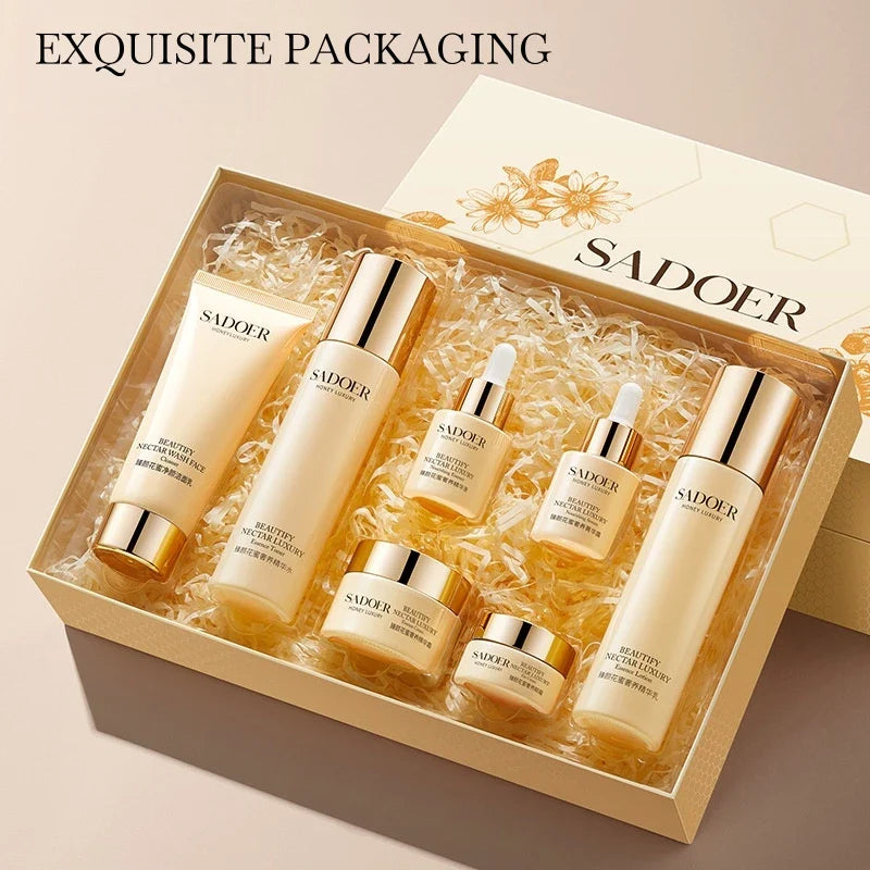 SADOER Flower Nectar 7-Piece Skincare Set | Niacinamide