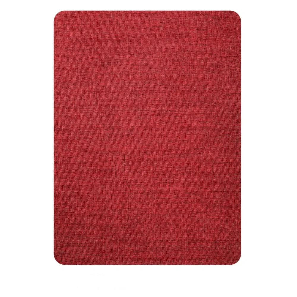 2PCS Durable Self-Adhesive Sofa Repair Patch Easy-to-Use Multi-Color Self-Adhesive Patch DIY Versatile Linen Fabric Patch Chair Peaceful Pleasures Health and Wellness Red