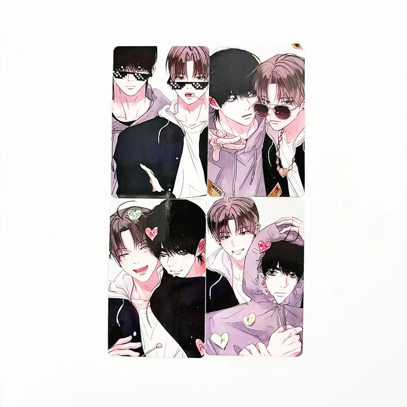 Korean BL Manhwa You My World Lomo Card Juhyeok Suah Q Version Photo