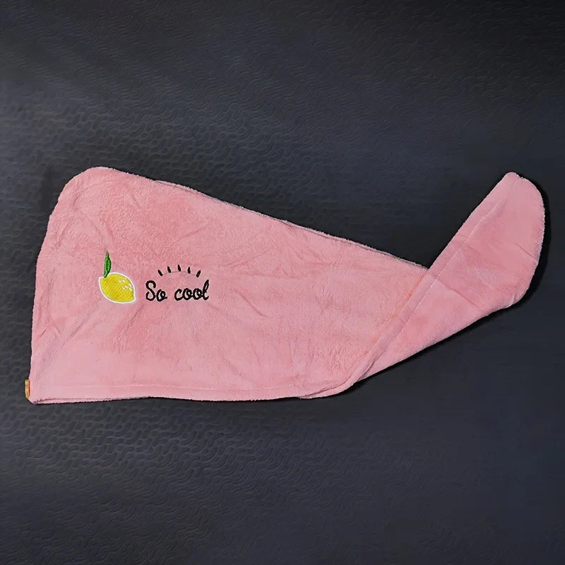 Super Absorbent Quick Dry Hair Towel Wrap Hat for Women