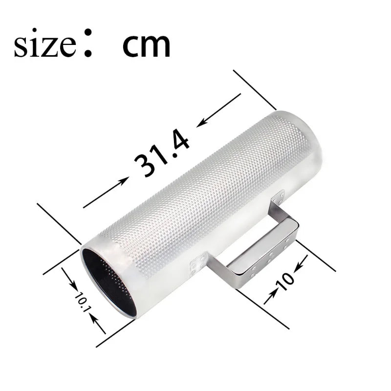 Professional Large Steel Guiro Scraper Latin Merengue X Musical