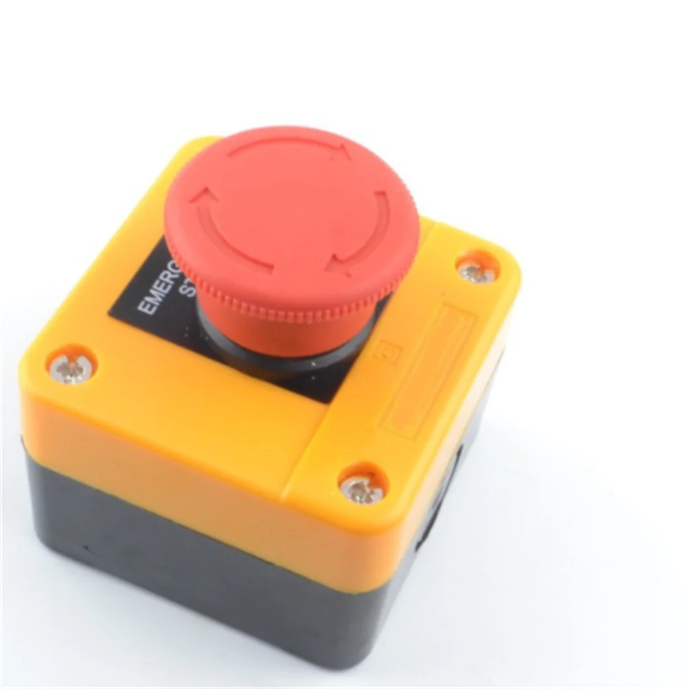 Red Mushroom Emergency Stop Push Button Switch NO/NC 240V 5A