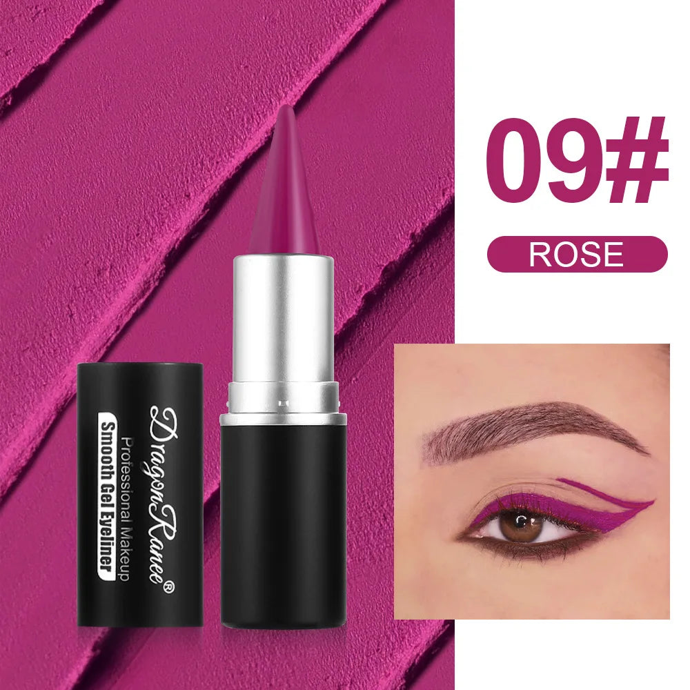 Dragon Ranee Matte Eyeliner Pencil – Waterproof, Multi-Color