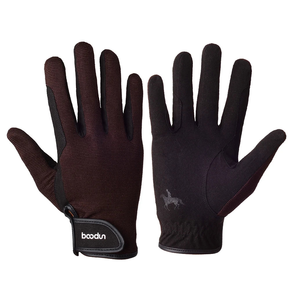Professional Horse Riding Gloves Equestrian Horseback Men Women