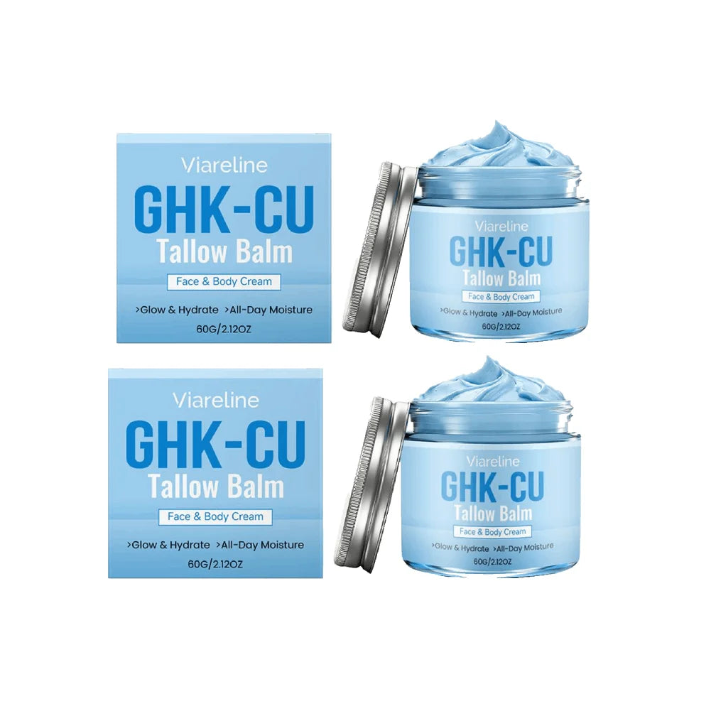 GHK-Cu Copper Peptide Blue Cream | Deep Hydration & Firming