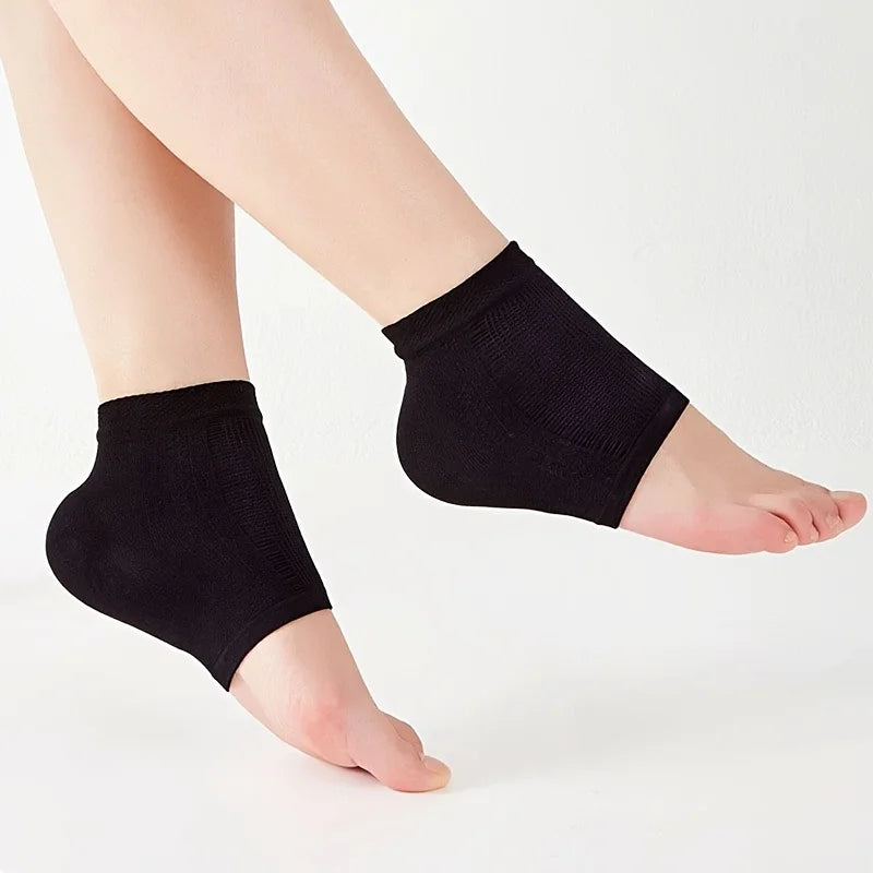 Silicone Ankle Support Socks – High Elasticity, 1 Pair