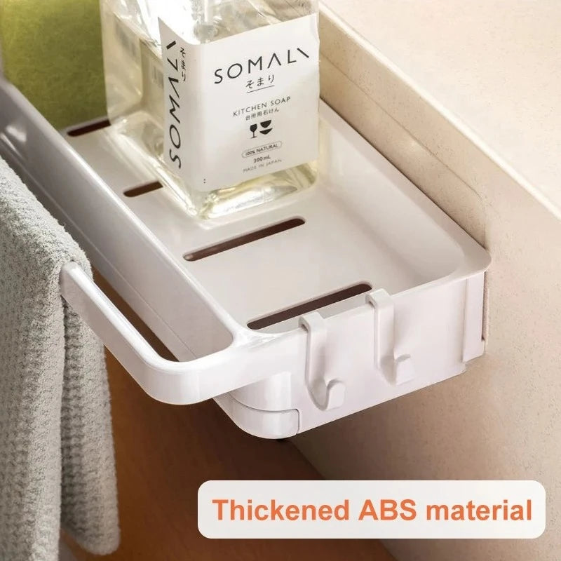 Sponge drying rack for Sink Organizer Dish Brush Holder,Sink Sponge Holder,sink Drain Rack shelf Organizer, Kitchen Accessories Peaceful Pleasures Health and Wellness