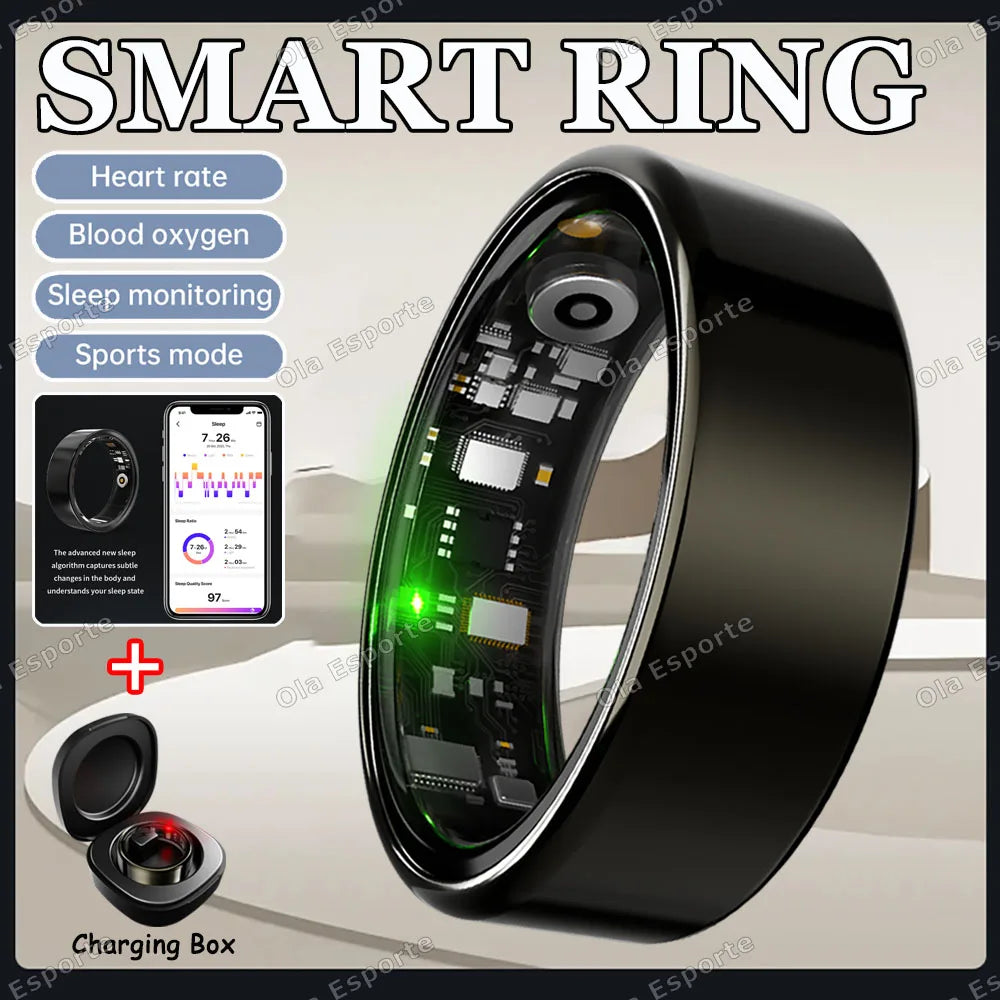 Smart Ring 2026 | Heart Rate, Sleep & SpO₂ Tracker | 5ATM