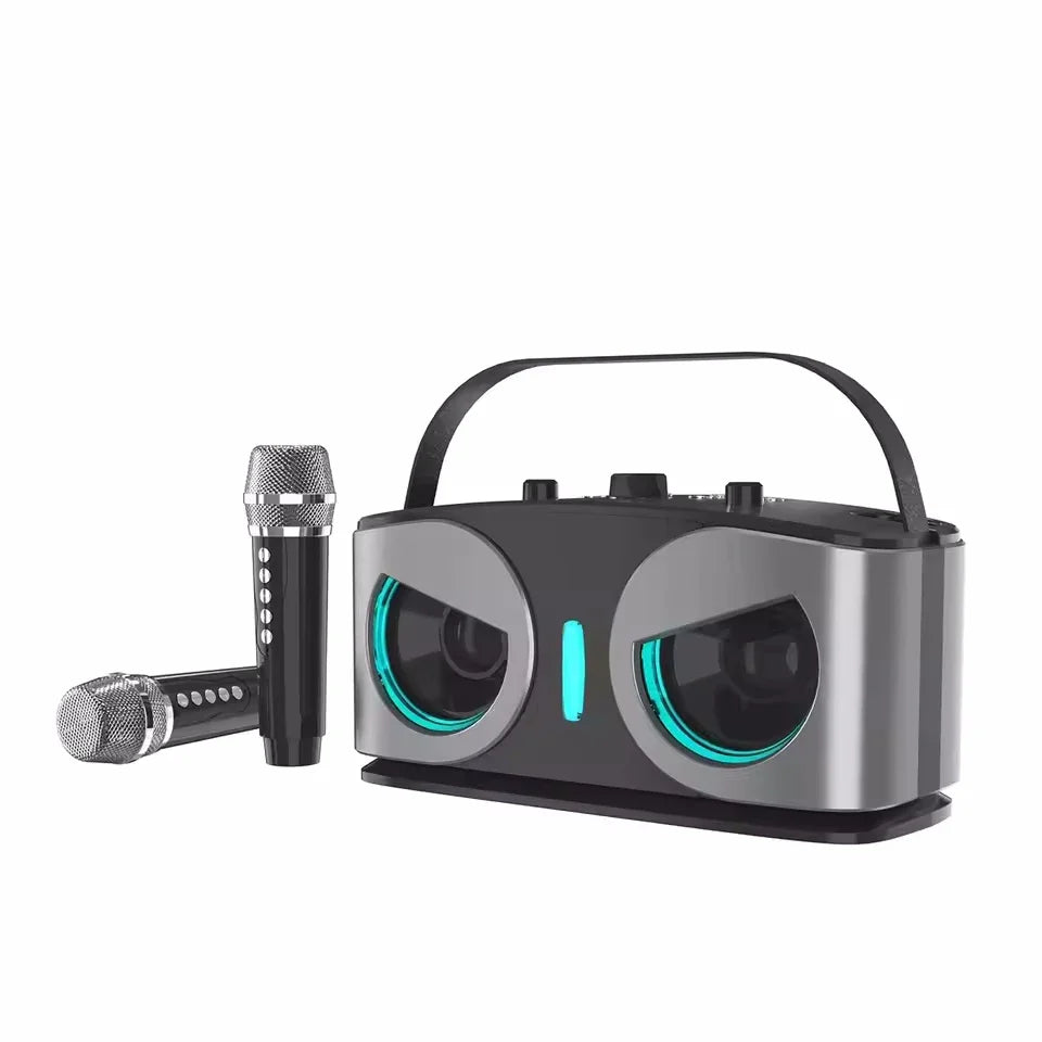 AyeBeau Portable Karaoke Bluetooth Speaker & Microphone 20W
