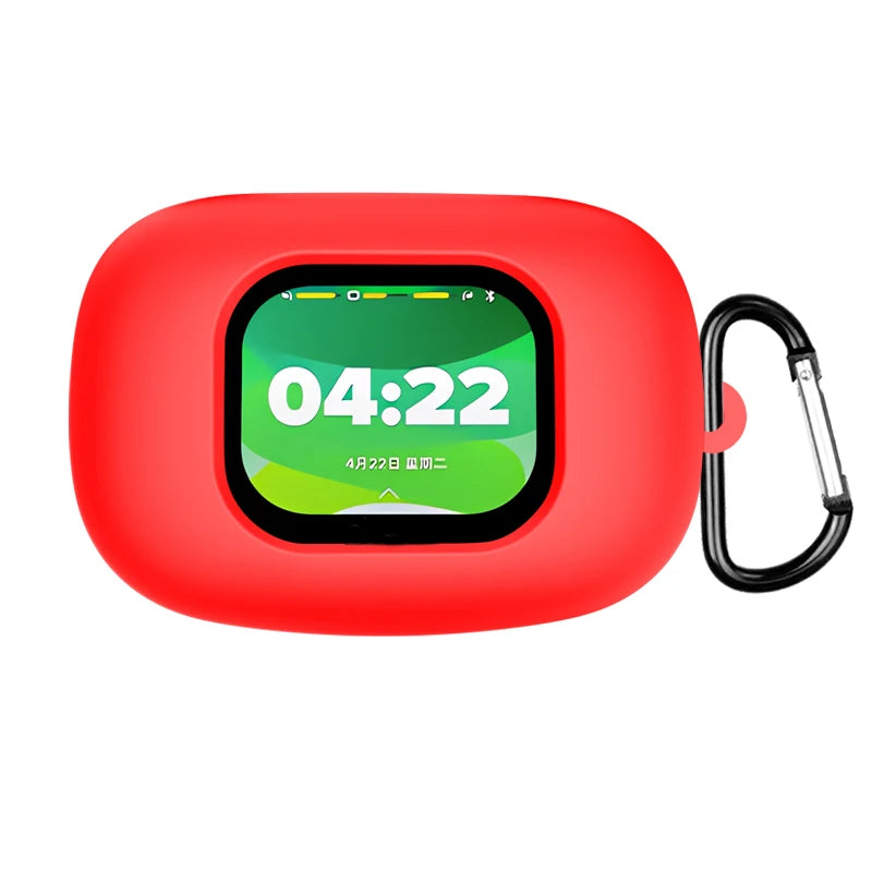 For Cleer Arc 5 Case Silicone Soft Case Compatible With For Cleer Arc 5 Shockproof Shell Case Protective Sleeve Peaceful Pleasures Health and Wellness Red