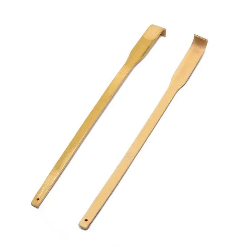 Bamboo Made Itching And Scratching Device Home Massage Anti Itch And Back Scratching Device Scratching Rake Massage Stick Peaceful Pleasures Health and Wellness 2pcs