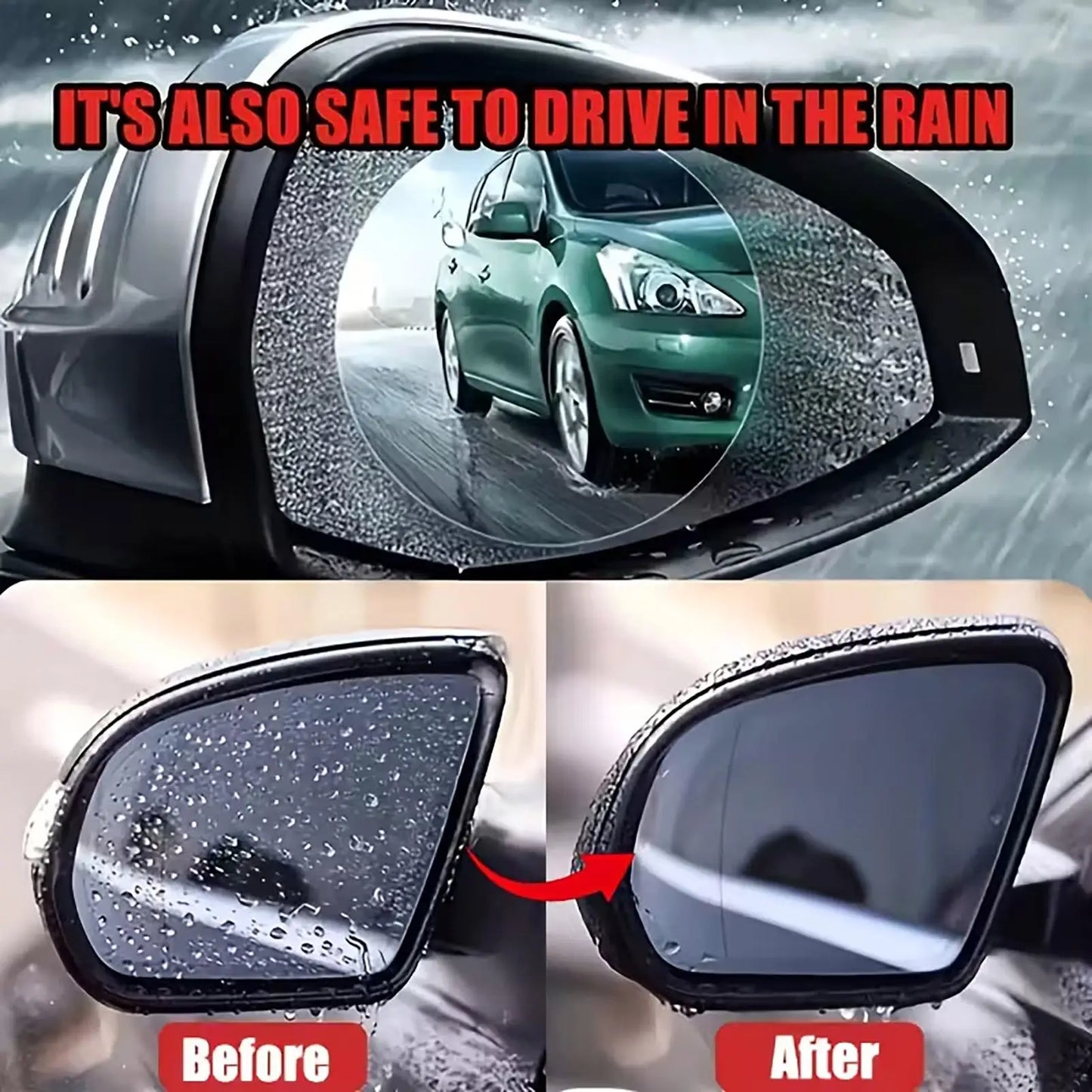 Car Hydrophobic Windshield Spray 50ml – Nano Rain Repellent