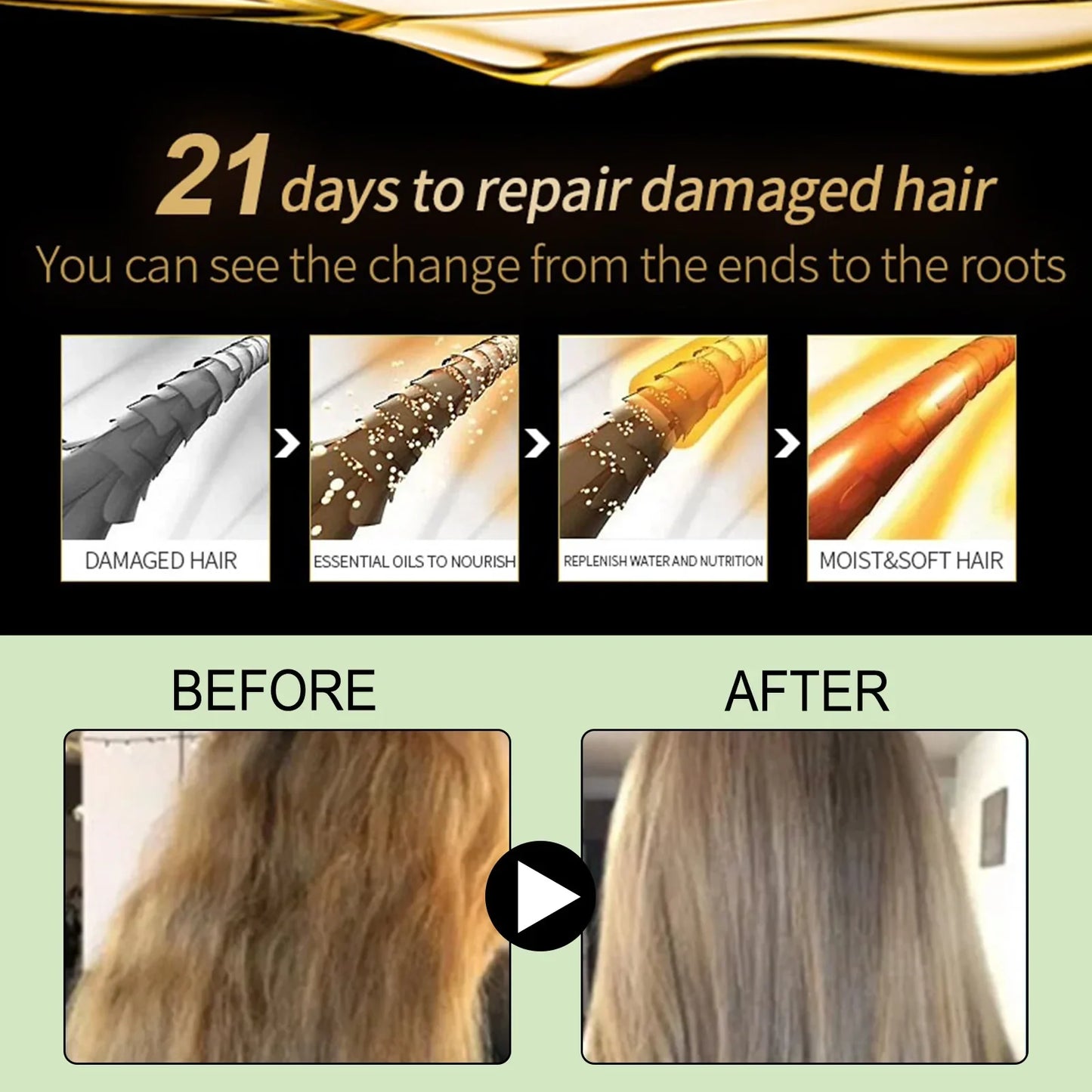 EELHOE Rosemary Mint Hair Conditioning Cream – Repair & Growth