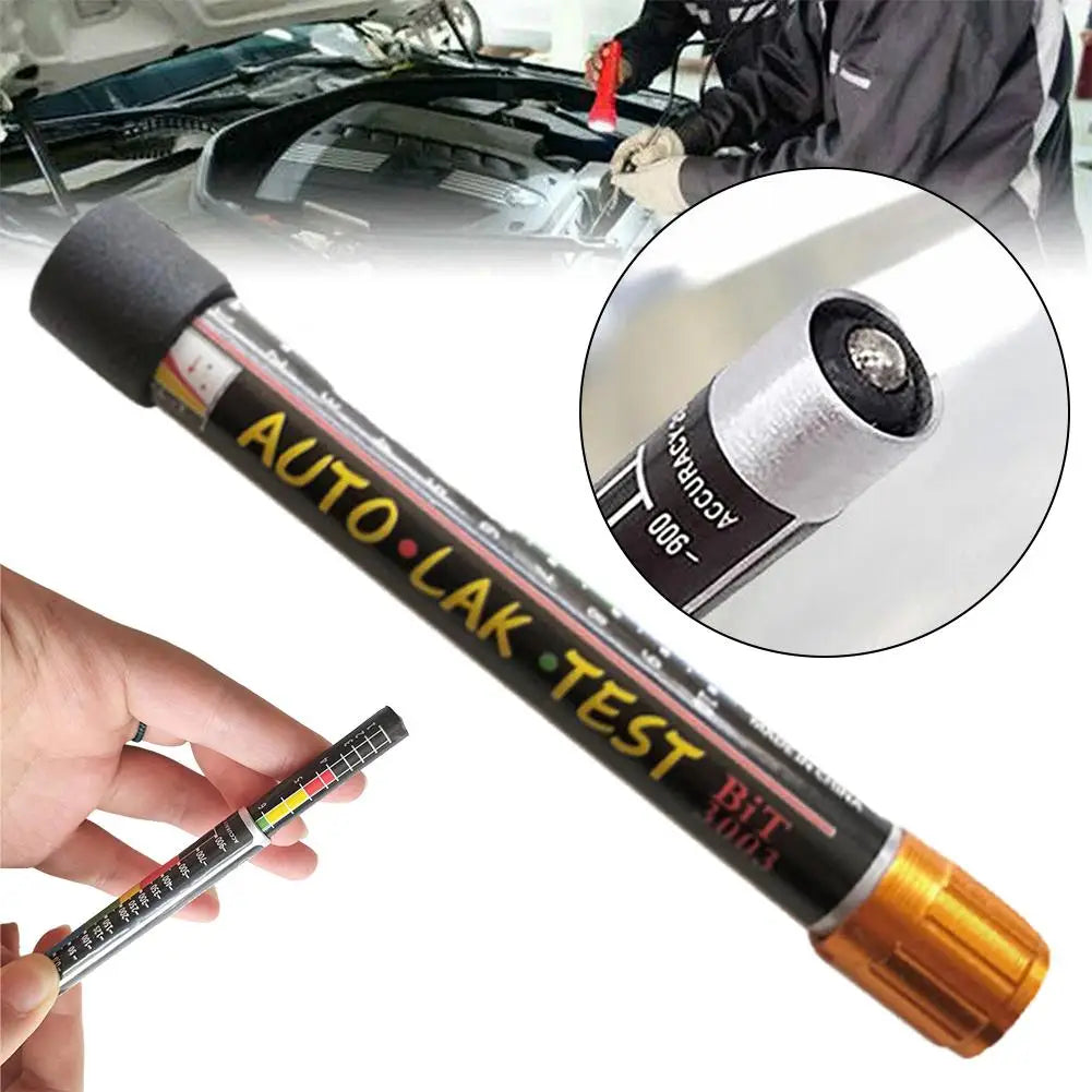 Car Paint Test Thickness Tester Meter Gauge Auto Paint Cars Paint Crash Check Test Paints Tester With Magnetic Tip Scale Gauge Peaceful Pleasures Health and Wellness
