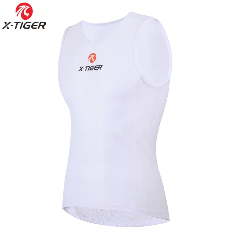 X-TIGER Men's Sleeveless Cycling Vest | Cool Mesh Quick-Dry