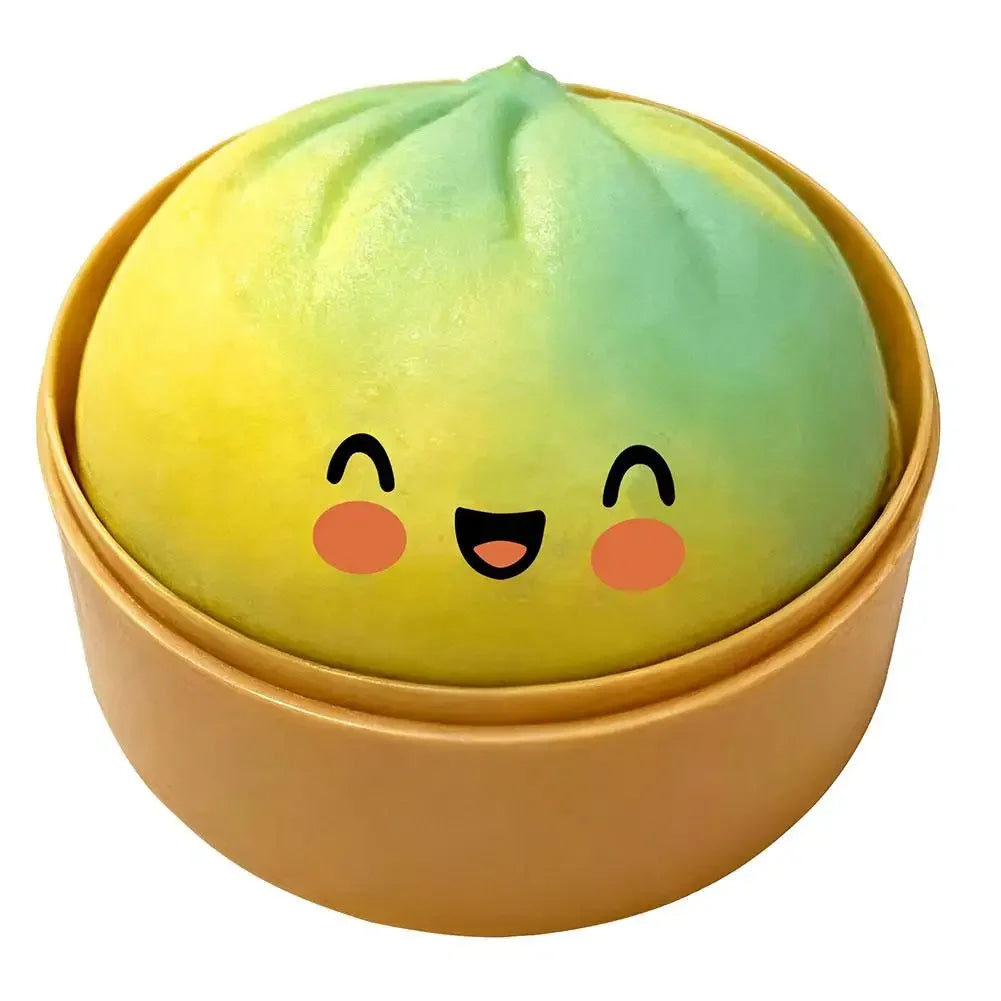 Shiny Flash Simulation Dumpling Bun Toy Pressure Ball, Slow Rebound Soft Pinch Decompression Toy, for Kids Adults Birthday Gifts Peaceful Pleasures Health and Wellness 06