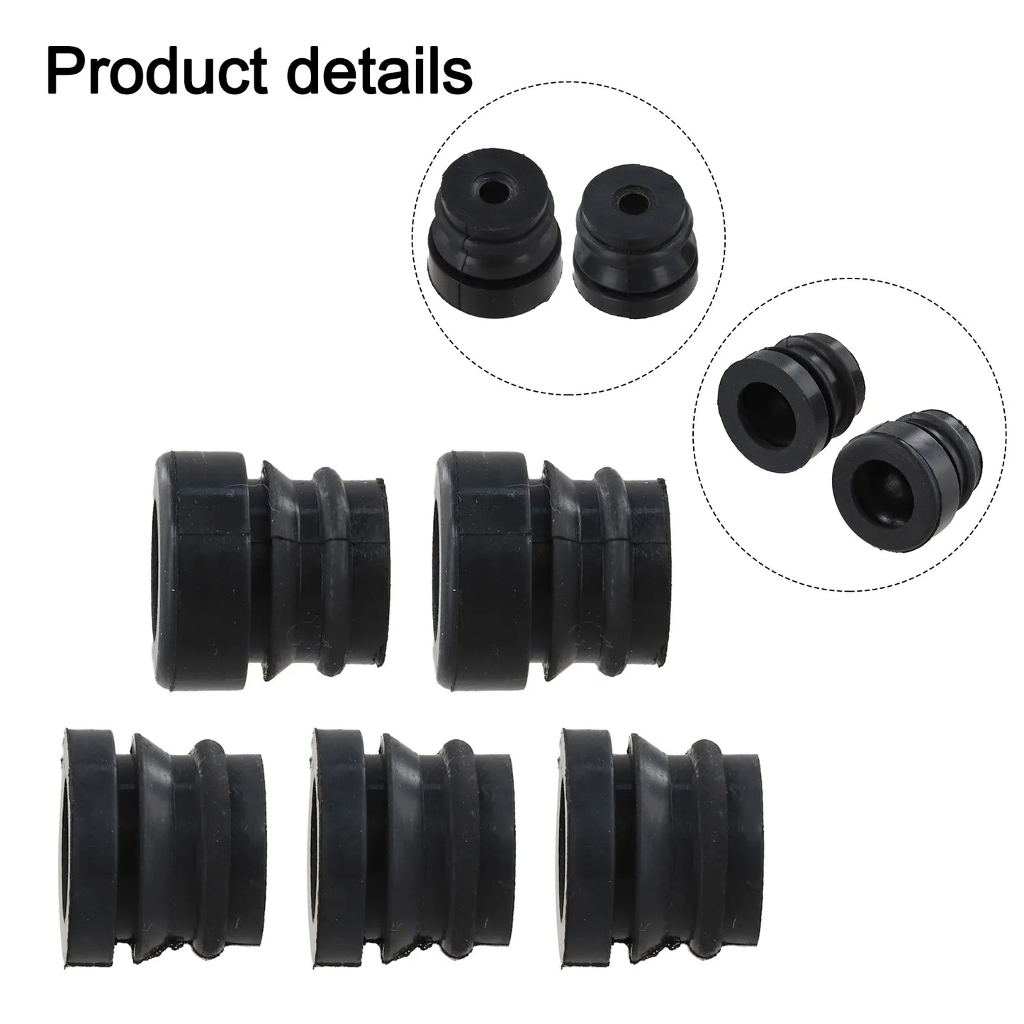 Replacement Damping Rubber Pad Annular Buffer Blocks Chainsaw