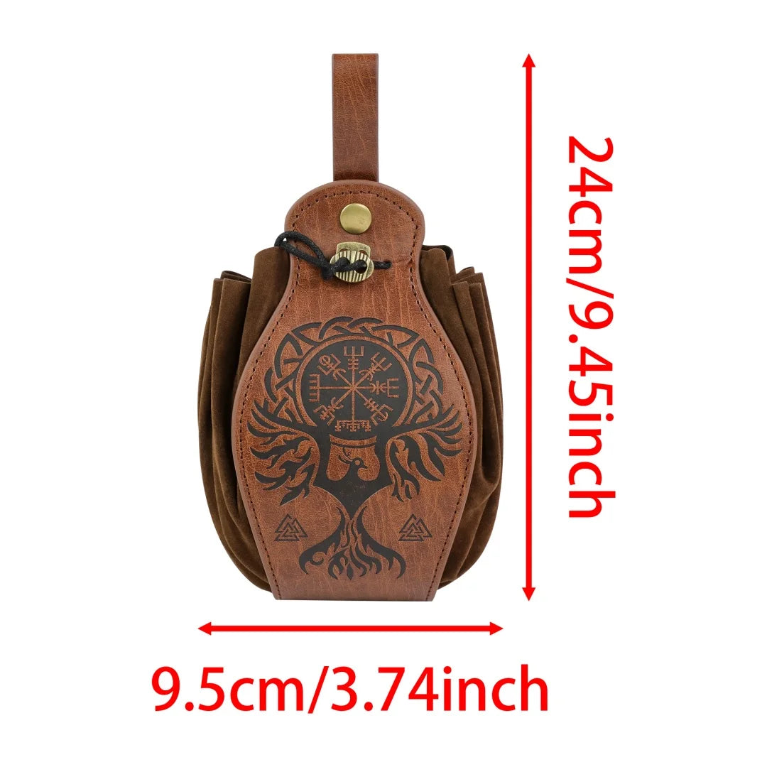 Viking-style Medieval Pouch That Can Be Hung Belt Men's Coin Purse