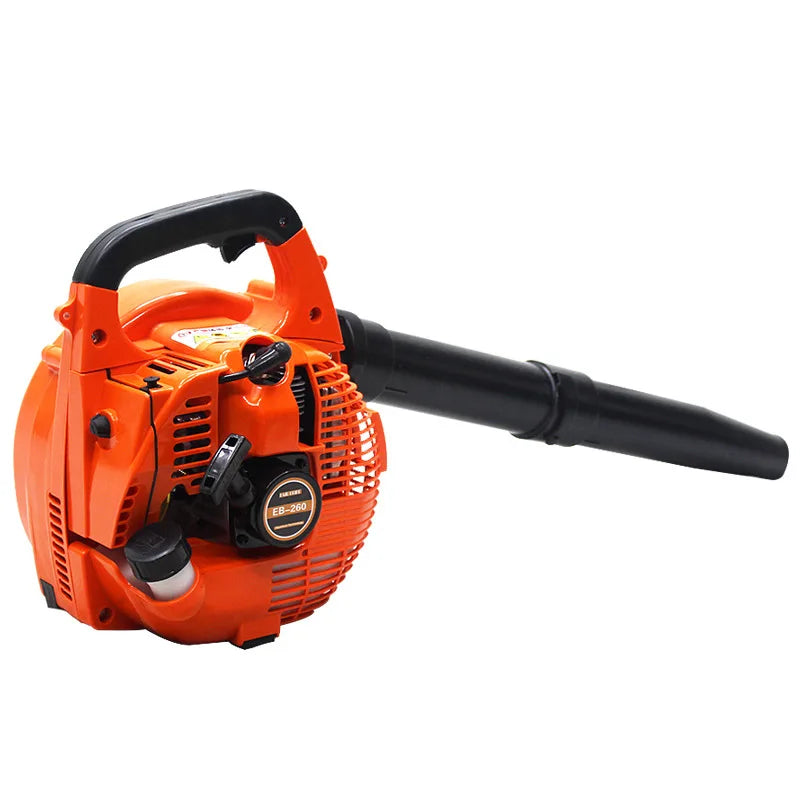 EB260 Leaf Air Blower Portable Garden Tool Snow Car Gas High Vacuum Fan Duct Handheld Petrol Blowe for Lawn Care Snow Blowing Peaceful Pleasures Health and Wellness