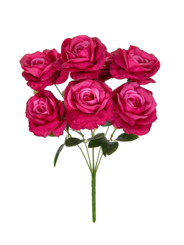 Silk Rose Artificial Bridal Bouquet | Wedding & Home Décor