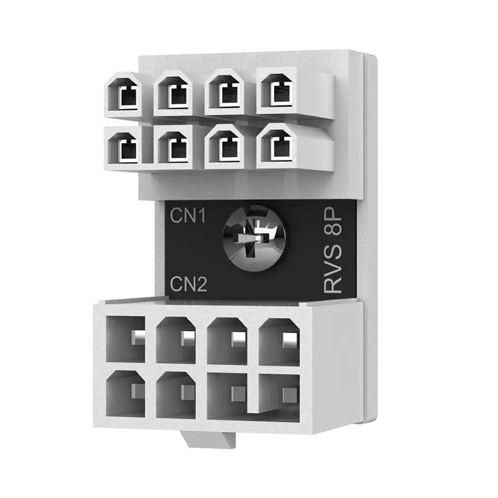 PCIe 8-Pin 180° GPU Power Adapter Connector – 6 & 8 Pin