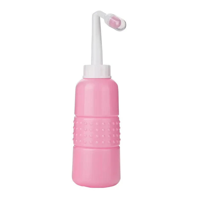 1/2pcs 500ml portable spray bottle handheld travel cleaner suitable for cleaning private parts of pregnant women and infants Peaceful Pleasures Health and Wellness Pink