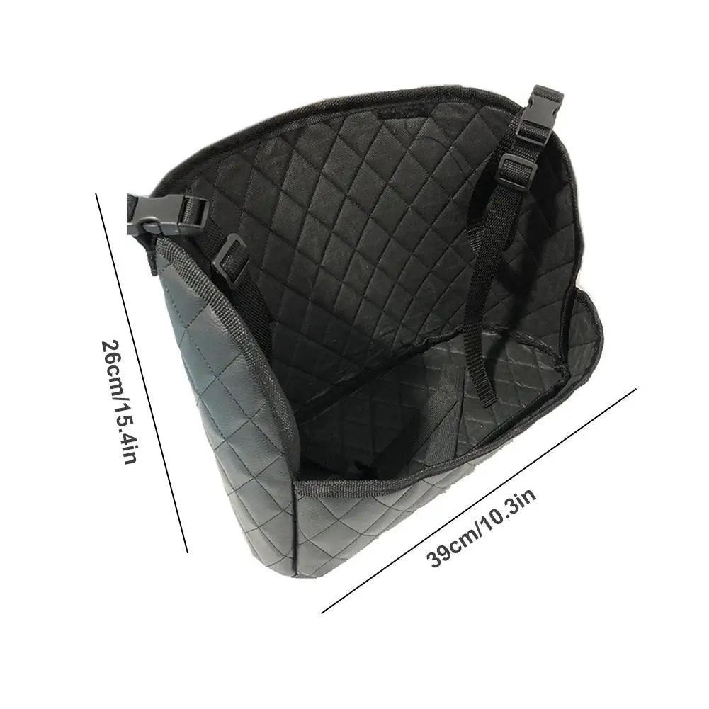 PU Leather Car Seat Gap Organizer – Between Seat Storage Bag