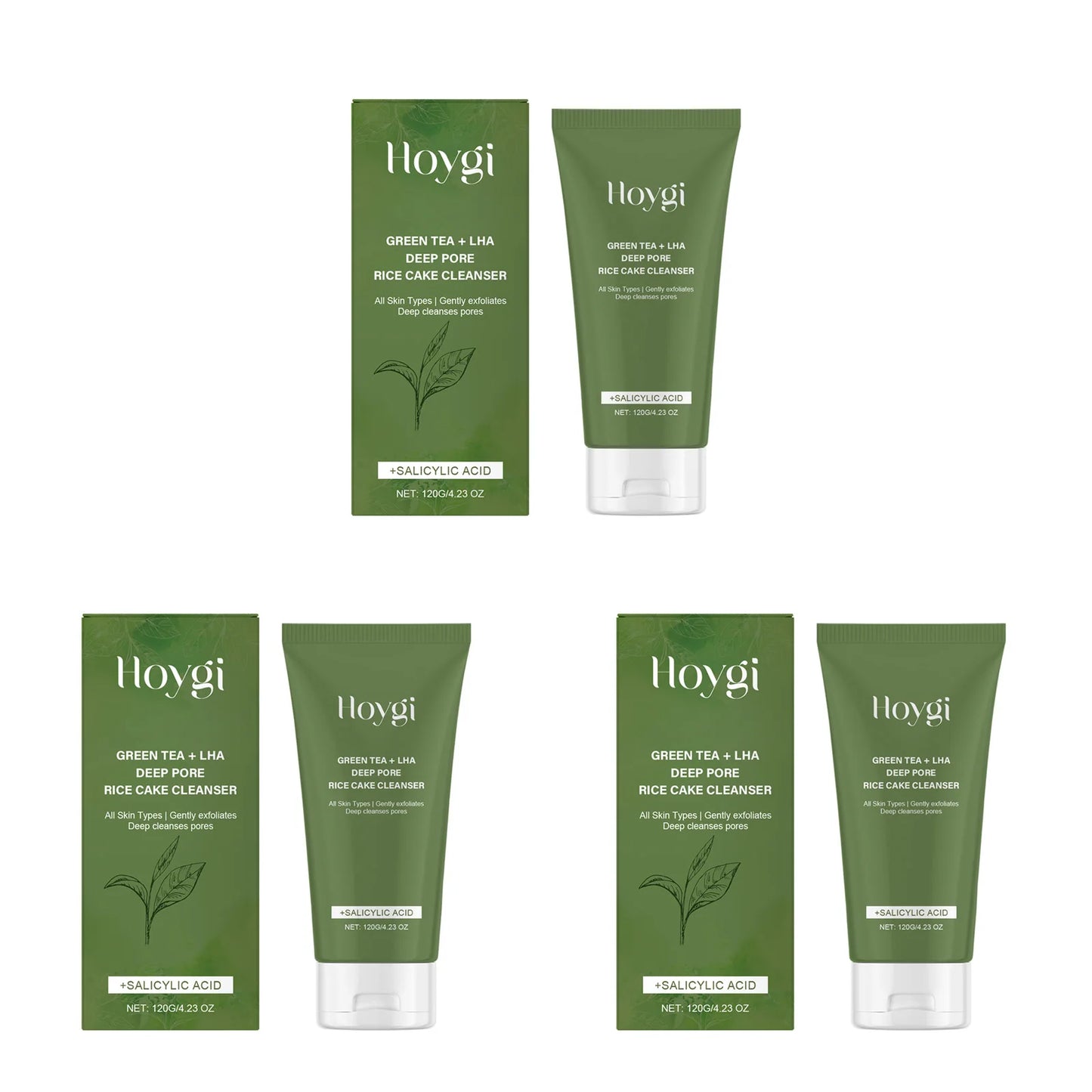 Green Tea Salicylic Acid Face Wash – Pore Refining Cleanser